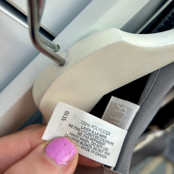 LISE WATIER Lingerie Satin Silky Pajama Set Medium Gray Loungewear - Picture 9 of 17